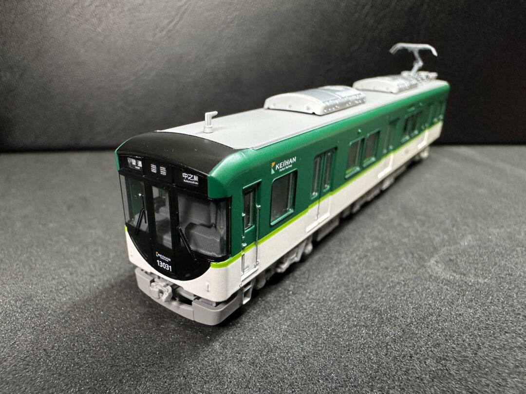 【ポポンデッタ】Nゲージモデル 京阪電鉄13000系の塗装サンプル　（試作品情報更新：20240416） #popondetta